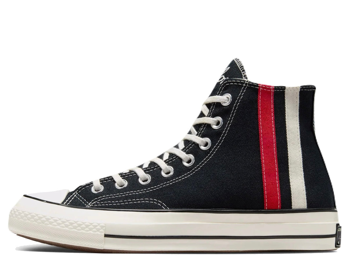 送料無料】CT70 HI ARCHIVAL STRIPES BLACK A07441C – LOWHAI