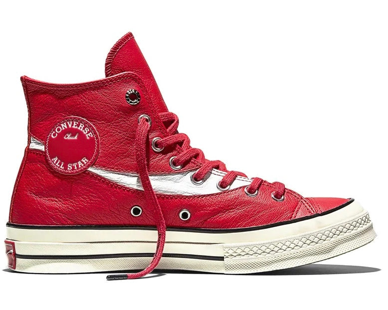 送料無料】CT70 HI CONVERSE X Coca-Cola LEATHER RACING RED A17888C
