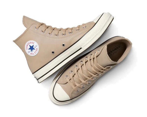 コンバース-チャックテイラー-レザー-ブラウン-ハイカット-CHUCK70-CT70-HI-vintage cargo-LEATHER-A14650C