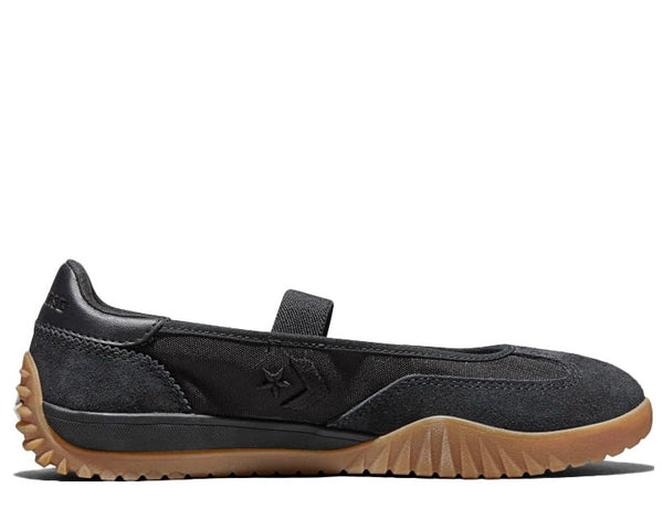 A16251C CONVERSE RUN STAR BALLET FLAT LOW BLACK コンバース　ランスタートレーナバレエフラット　ローカット　ブラック　レディース