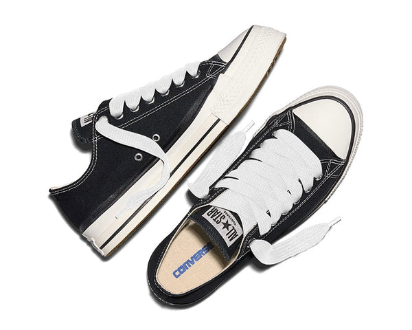 A19080C コンバースチャックテイラーオールスター　スローバック　ローカット　ブラック　黑