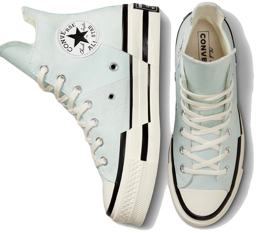 【新品タグ付】CONVERSEチャックテイラー ハイカット アクアミスト23cm 新品タグ付】CONVERSEチャックテイラー ハイカット アクアミスト