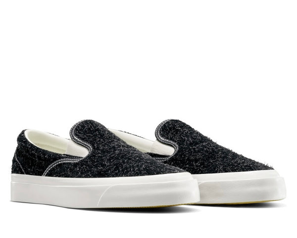 GOLF LE FLEUR-ONE STAR SLIP PRO-BLACK-LOW-BLACK BEAUTY-A11638C-コンバース-ワンスタープロ-スリッポン-ブラック-スエード-コラボモデル