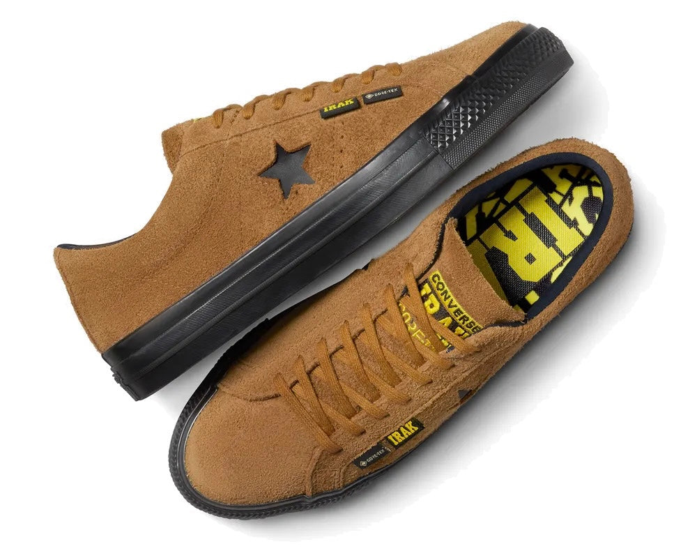 送料無料】CONS ONE STAR PRO GTX X IRAK NYC AMBER BROWN