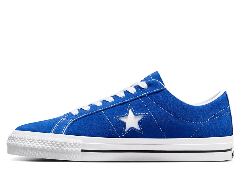 送料無料】CONS ONE STAR PRO CLASSIC SUEDE BLUE A07898C – LOWHAI