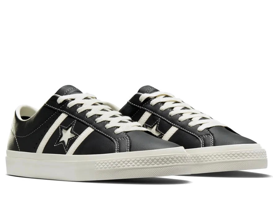 送料無料】CONS ONE STAR ACADEMY PRO LEATHER BLACK A08501C – LOWHAI