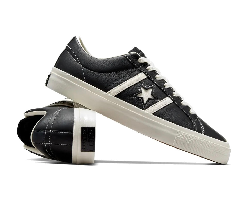 送料無料】CONS ONE STAR ACADEMY PRO LEATHER BLACK A08501C