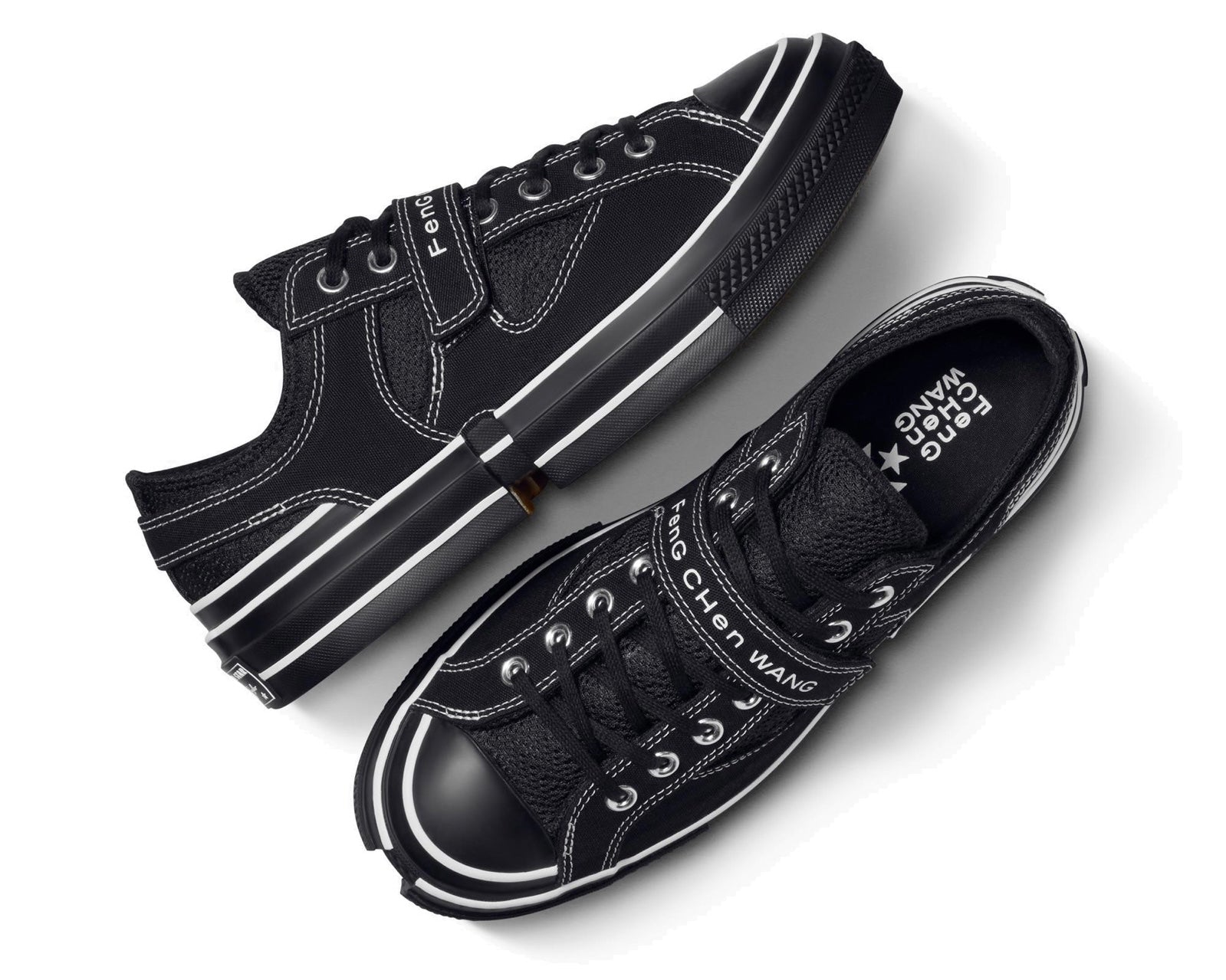 送料無料】CT70 OX CONVERSE X Feng Chen Wang 2-in-1 BLACK