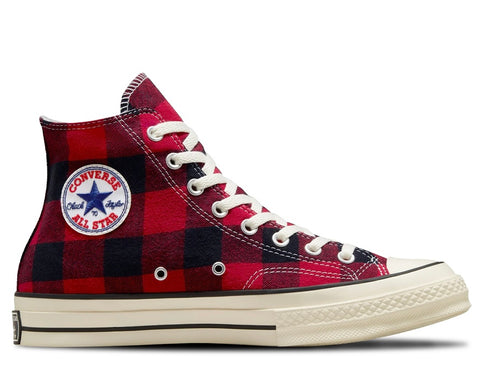 【送料無料】CT70 HI UPCYCLED FLANNEL RED