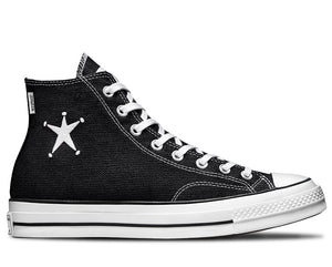 送料無料】CT70 CONVERSE X STUSSY HI BLACK A01765C – LOWHAI