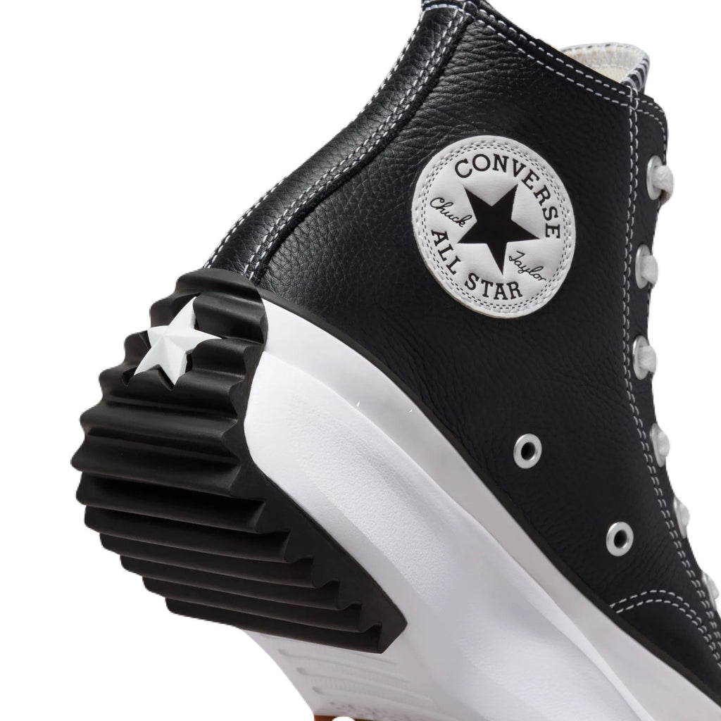 送料無料】RUN STAR LEATHER HIKE HI BLACK A04292C – LOWHAI