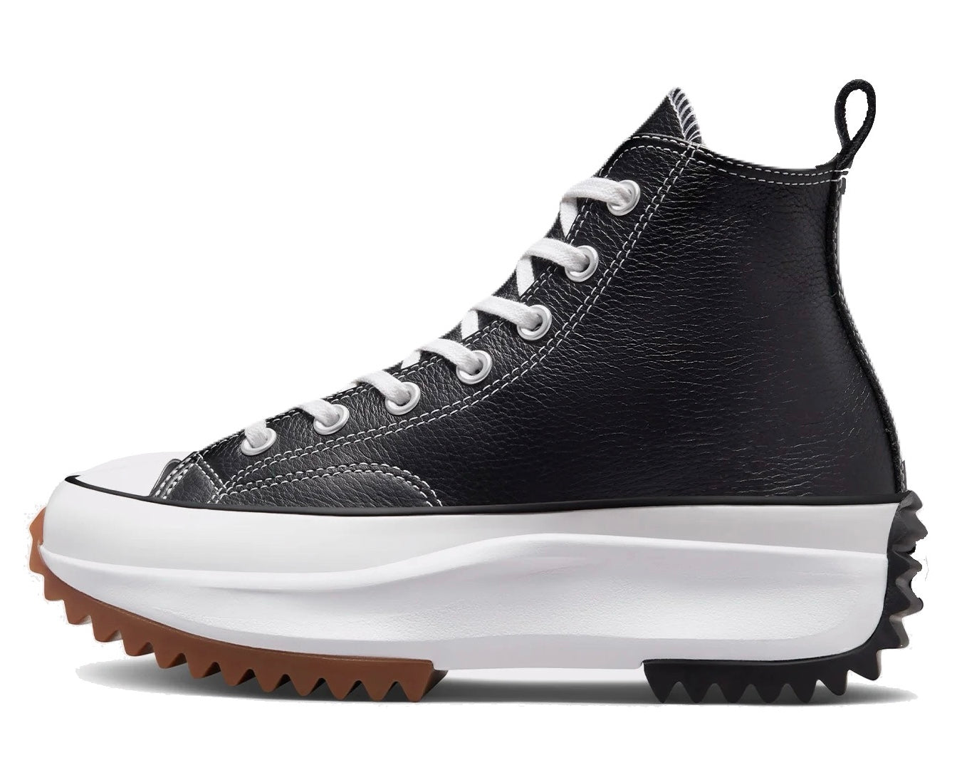 送料無料】RUN STAR LEATHER HIKE HI BLACK A04292C – LOWHAI