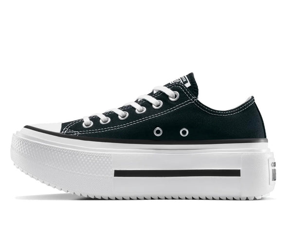 コンバース-オールスター-フラットフォーム-ローカット-厚底-ブラック-ctas-lift-double stack-platform-black-a15490c