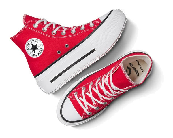 CONVERSE-ALL STAR-CTAS-DOUBLE STACK-PLATFORM-RED-HI-A15542C-コンバースオールスタ-フラットフォーム-レッド-赤-ハイカット
