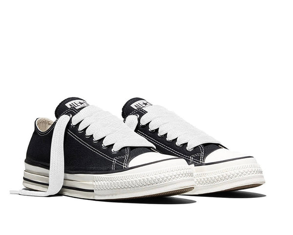 A19080C コンバースチャックテイラーオールスター　スローバック　ローカット　ブラック　黑