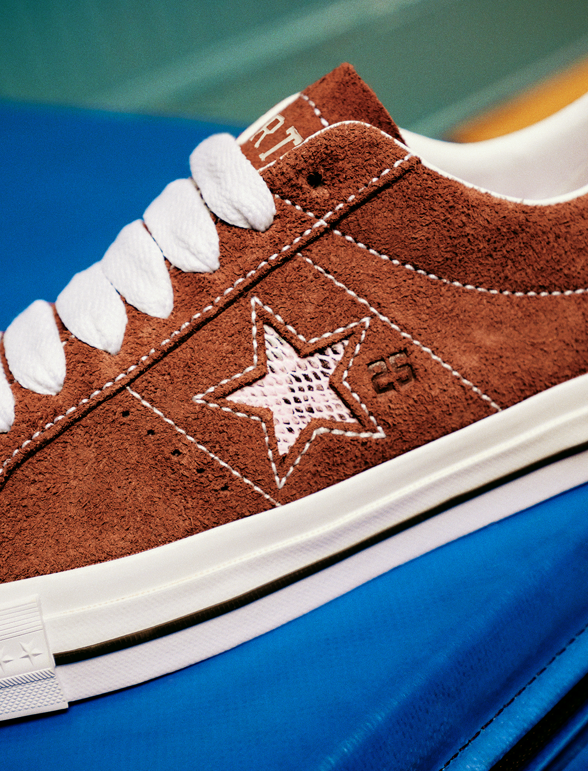 送料無料】QUARTERSNACKS X CONS ONE STAR PRO OX DARK CLOVE