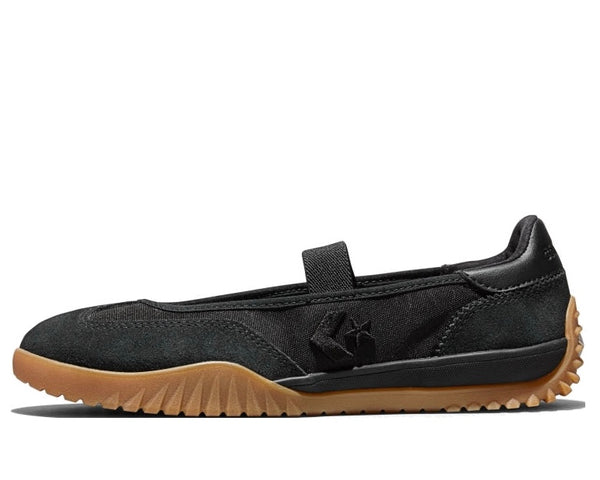 A16251C CONVERSE RUN STAR BALLET FLAT LOW BLACK コンバース　ランスタートレーナバレエフラット　ローカット　ブラック　レディース