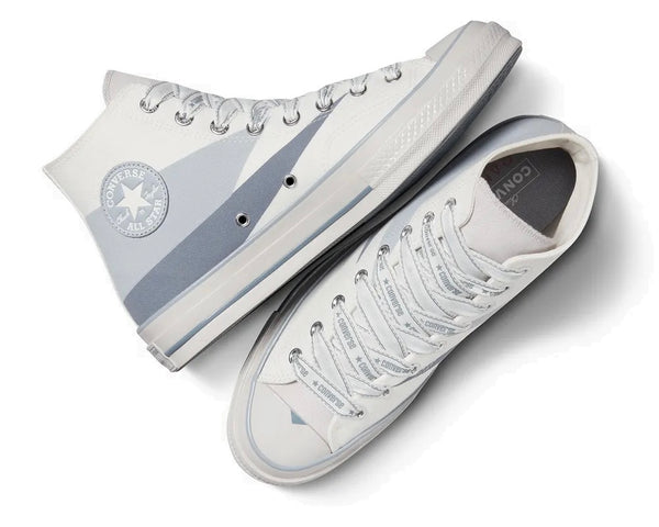 コンバース-チャックテイラー-ハイカット-グレー-ホワイト-VINTAGE WHITE-GREY-HI-CT70-A07077C