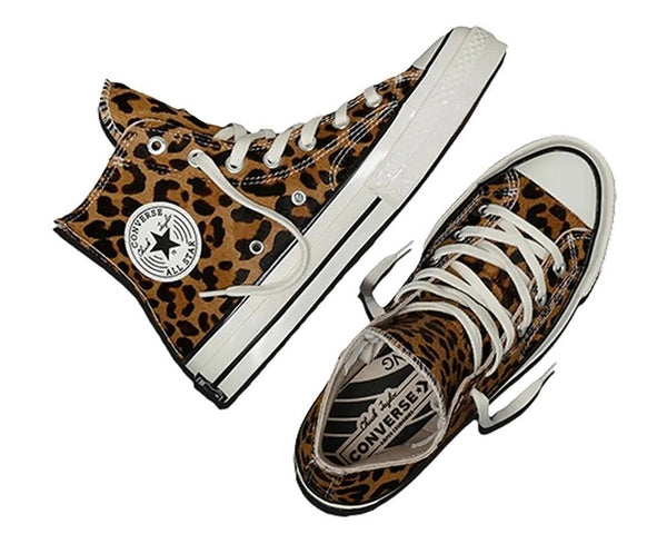 コンバース-チャックテイラー-ハイカット-レオパード-ブラック-ブラウン-ハイカット-レザー-ct70x-chuck70x-hi-leopard-pony hair-leather-a24242c