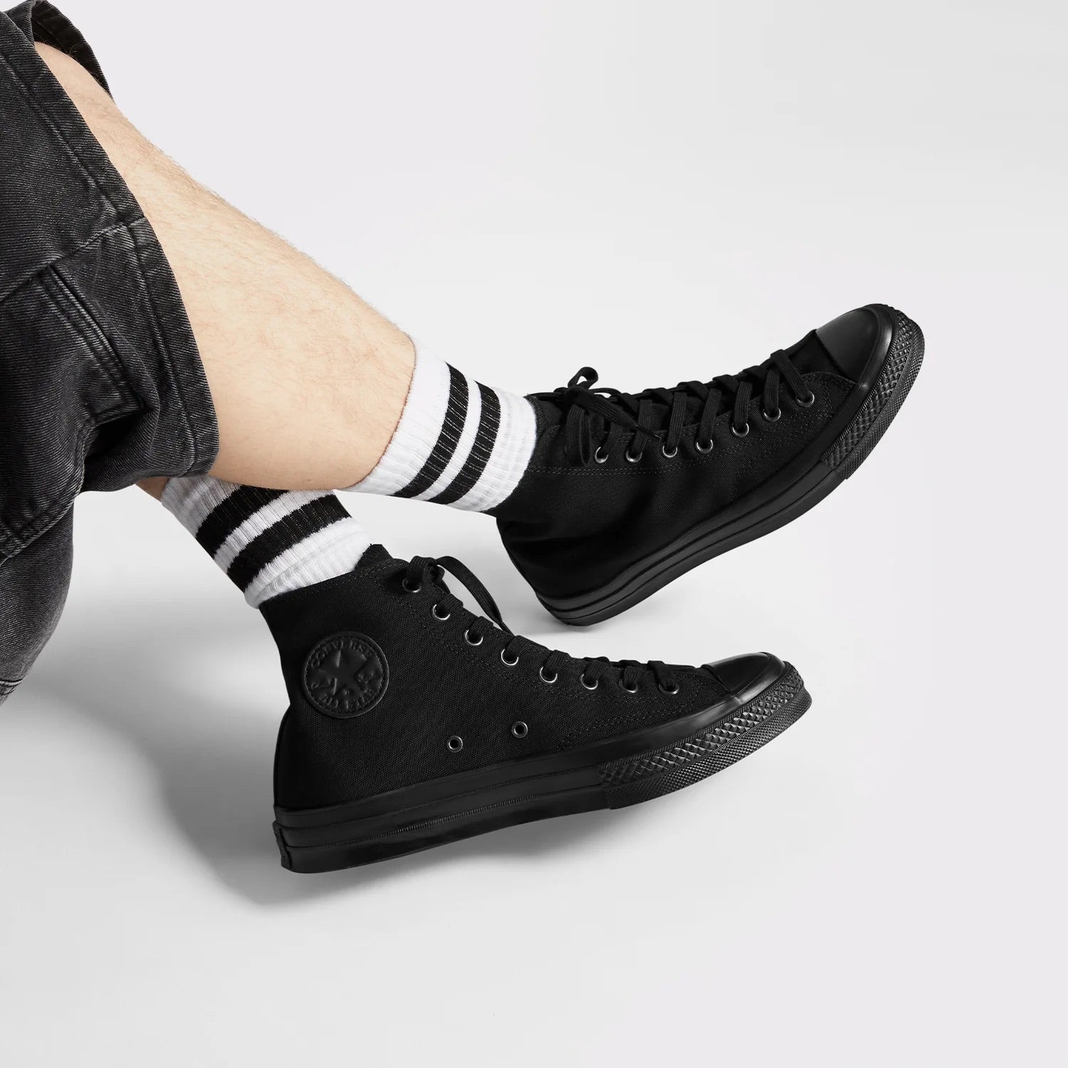 CONVERSE CT70 ブラック 正規品] converse チャック70プラスブラック A00916C [関税込み