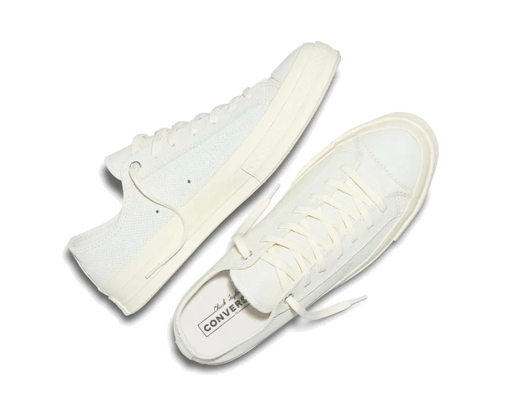 CONVERSE チャックテイラー　CT70 送料無料】CT70 OX PERFORATED LEATHER VINTAGE WHITE A18849C – LOWHAI