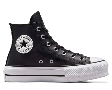 コンバース-オールスター-ハイカット-レザー-ブラック-converse-all star lift clean leather-black-561676c-sale-値下げ