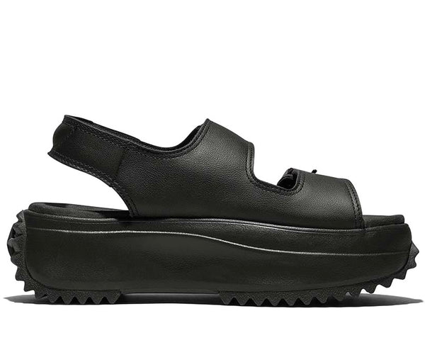 コンバース-ランスター-サンダル-レーディズ-ブラック-レザー-run star sandal-black-leather-a20645c