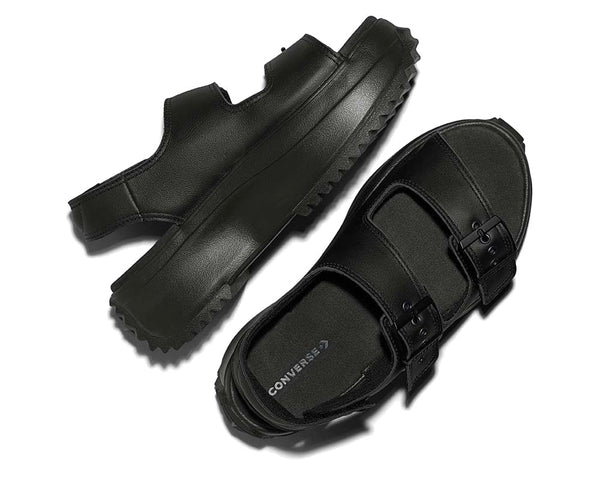 【送料無料】RUN STAR SANDAL LEATHER BLACK A20645C