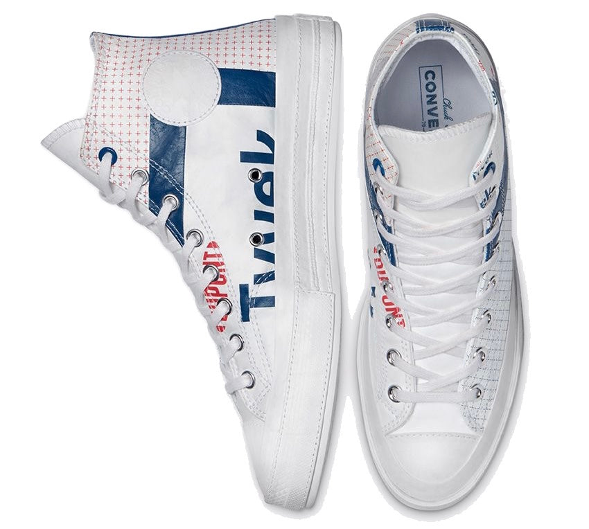 送料無料】CT70 HI CONVERSE X Tyvek® WHITE 170061C – LOWHAI