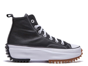 送料無料】RUN STAR HIKE LEATHER HI BLACK – LOWHAI